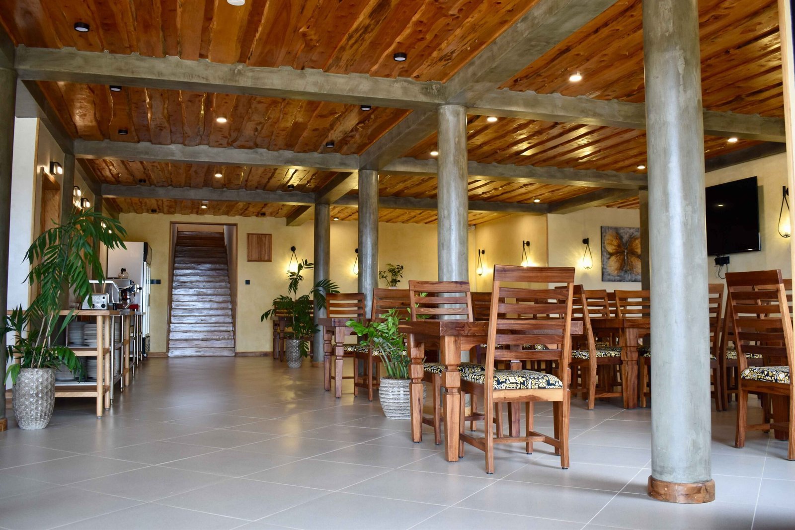 Detail of the hotel interior