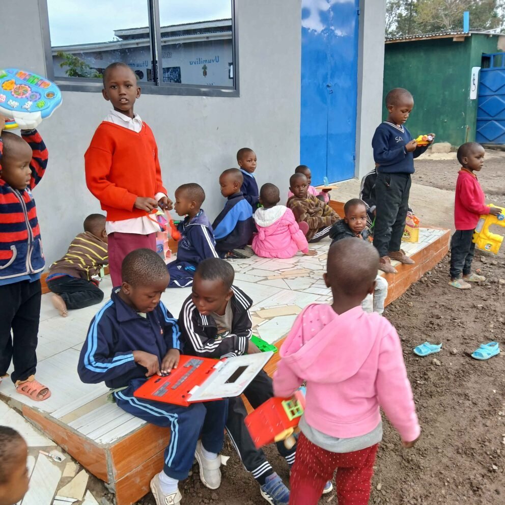 Children supported by a local partner organisation